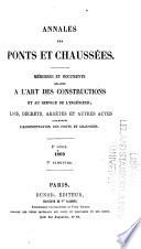 Annales des ponts et chaussées