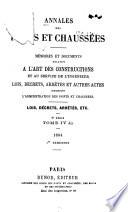 Annales des ponts et chaussées
