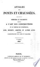Annales des ponts et chaussées