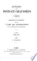 Annales des ponts et chaussées
