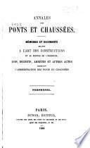 Annales des ponts et chaussées