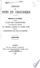 Annales des ponts et chaussées
