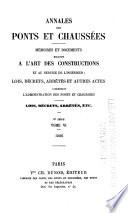 Annales des ponts et chaussées