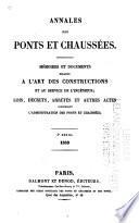 Annales des ponts et chaussées