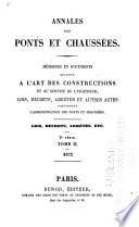 Annales des ponts et chaussées