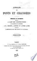 Annales des ponts et chaussées