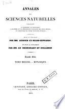 Annales des sciences naturelles. Botanique