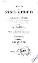 Annales des sciences naturelles. Botanique