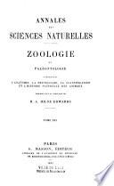 Annales des sciences naturelles