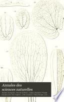 Annales des sciences naturelles