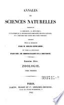 Annales Des Sciences Naturelles, Par MM. Audouin, Ad. Brongniart et Dumas ; Comprenant La Physiologie Animale Et Vegetale, L'Anatomie Comparee Des Deux Regnes, La Zoologie, La Botanique, La Mineralogie, Et La Geologie