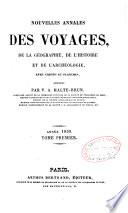 Annales des voyages, de la géographie, de l'histoire et de l'archéologie