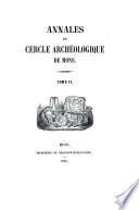 Annales du Cercle Archéologique de Mons