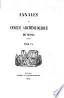 Annales du Cercle Archéologique de Mons