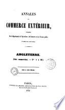 Annales du commerce extérieur