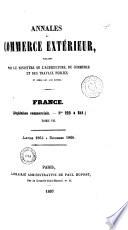 Annales du commerce extérieur