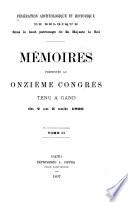 Annales [du congrès]