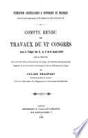 Annales [du congrès]