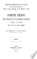 Annales [du congrès]