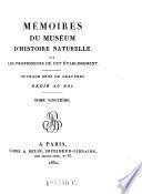 Annales du museum national d'histoire naturelle, par les professeurs de cet etablissement. Ouvrage orne de gravoures
