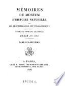 Annales du museum national d'histoire naturelle, par les professeurs de cet etablissement. Ouvrage orne de gravoures