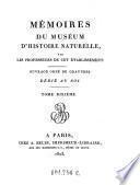 Annales du museum national d'histoire naturelle, par les professeurs de cet etablissement. Ouvrage orne de gravoures