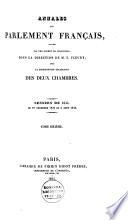 Annales du Parlement Français