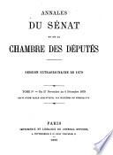 Annales du Sénat et de la Chambre des Députés, 1876-1880