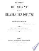Annales du Sénat et de la Chambre des députés