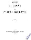 Annales du Sénat et du Corps législatif