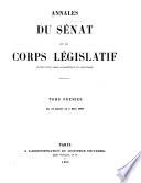 Annales du Sénat et du Corps législatif