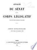 Annales du Sénat et du Corps législatif