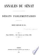 Annales du Sénat