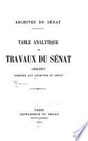Annales du Sénat
