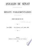 Annales du Sénat