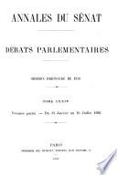 Annales du Sénat