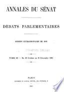 Annales du Sénat