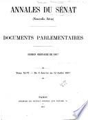 Annales du Sénat