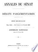Annales du Sénat