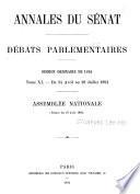 Annales du Sénat