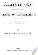 Annales du Sénat