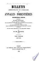 Annales forestières et métallurgiques