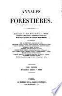 Annales forestières et métallurgiques