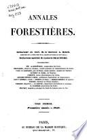 Annales forestières