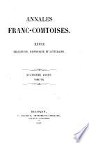 Annales Franc-Comtoises