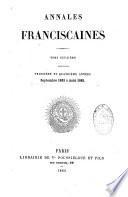 Annales franciscaines