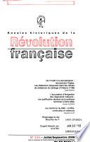 Annales historiques de la Révolution française