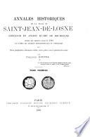 Annales historiques de la ville de Saint-Jean-de-Losne, Côte d'Or et ancien duché de Bourgogne