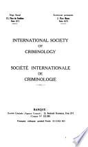 Annales internationales de criminologie
