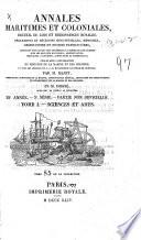 Annales maritimes et coloniales
